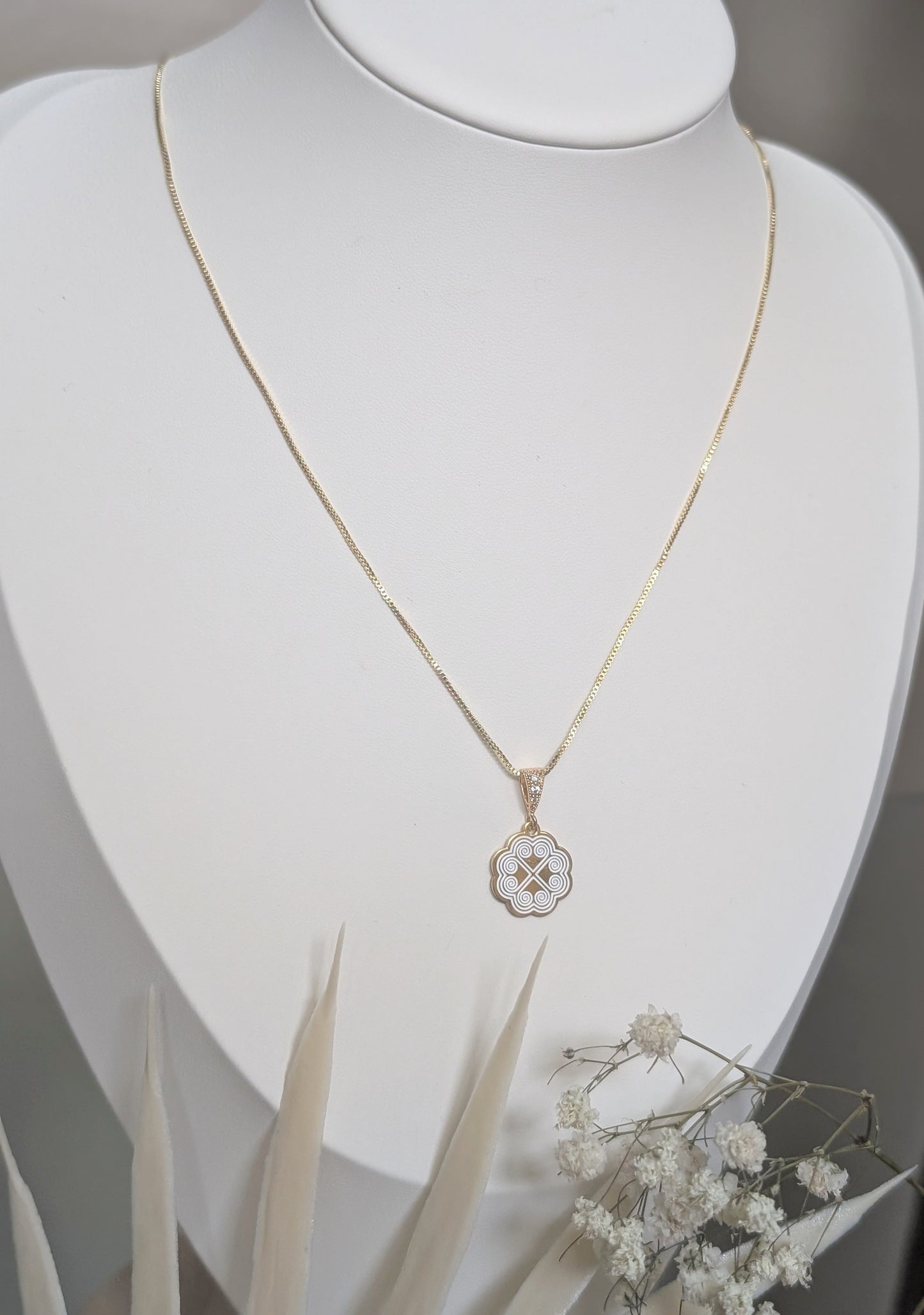 White Love Necklace