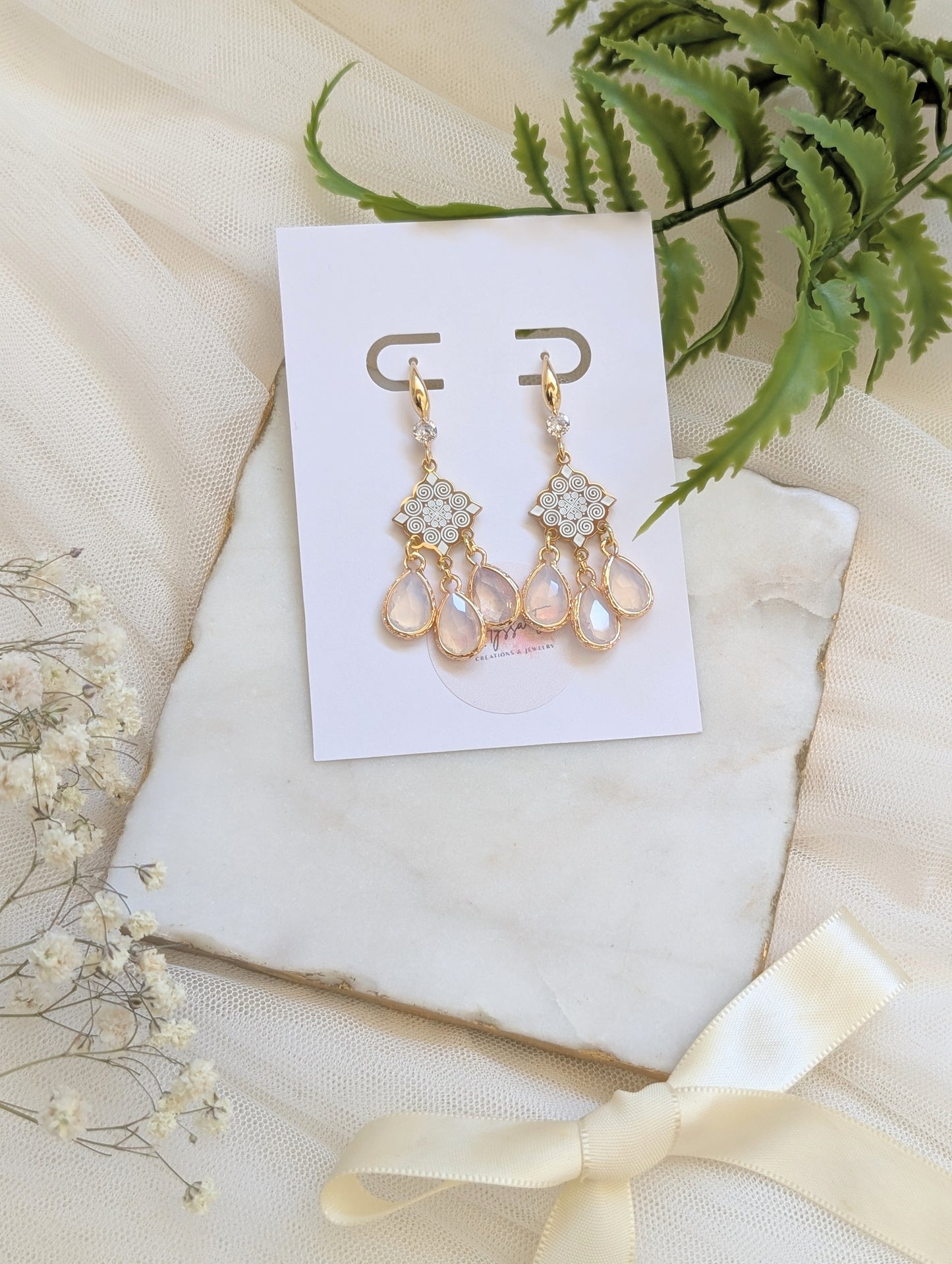 Opal Earrings