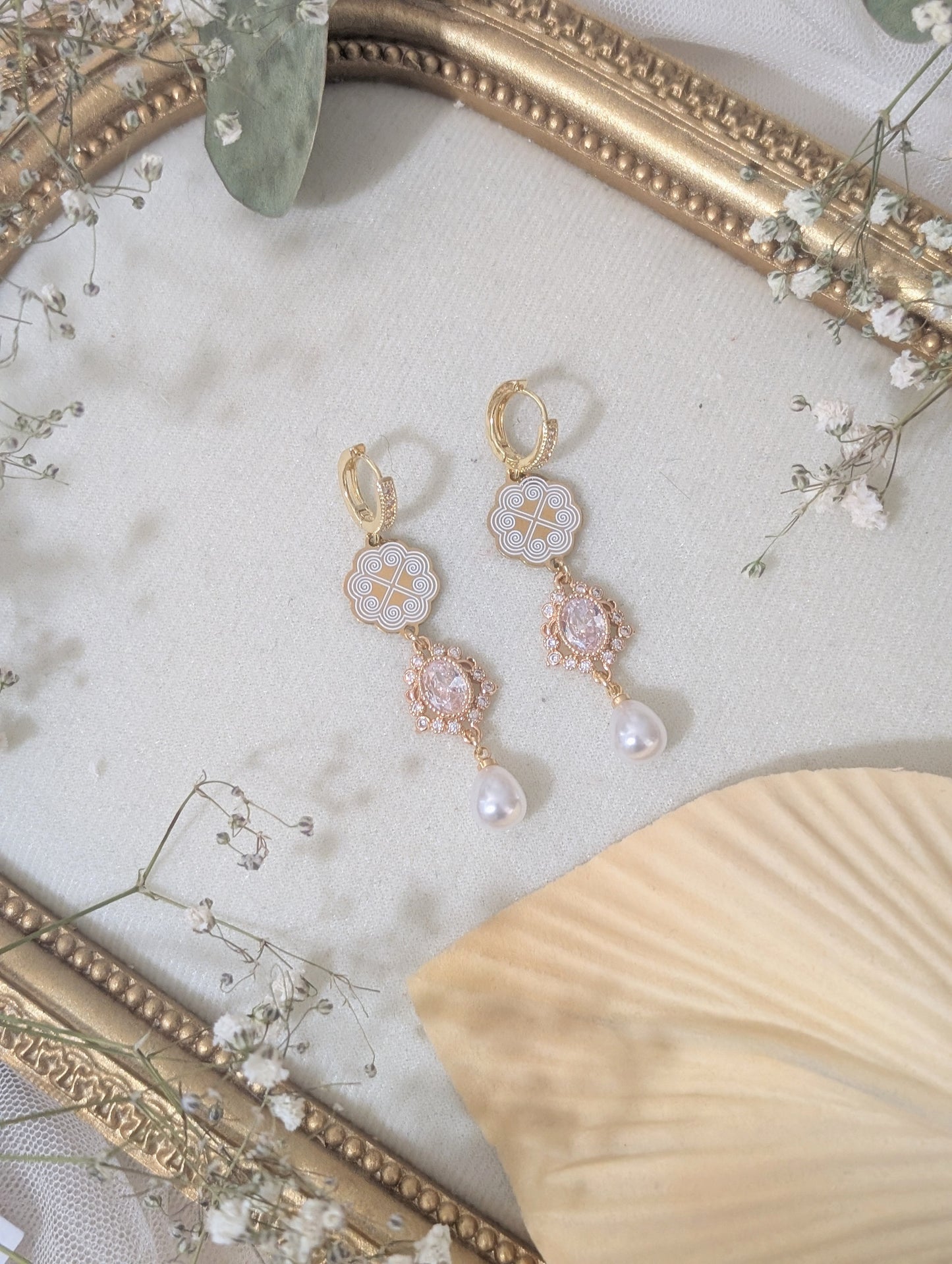 Sparkle Drop Earrings