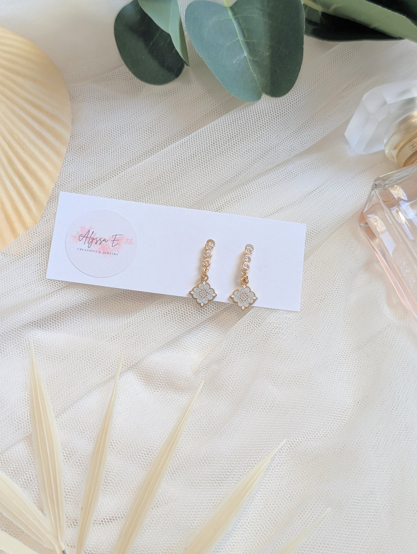 Simplicity Dainty Micro Diamond Earrings