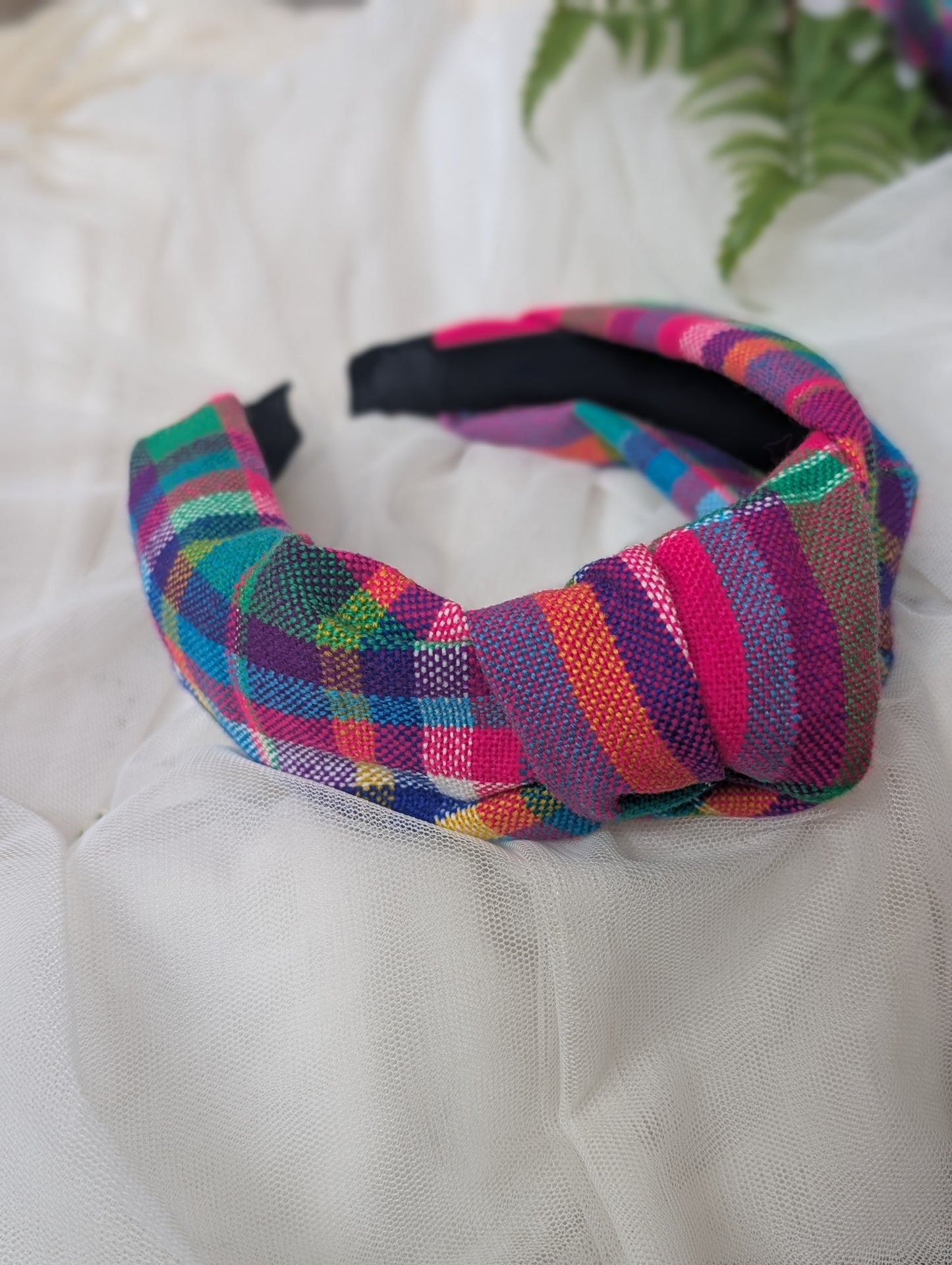 Magenta Hmong Vietnamese Headband
