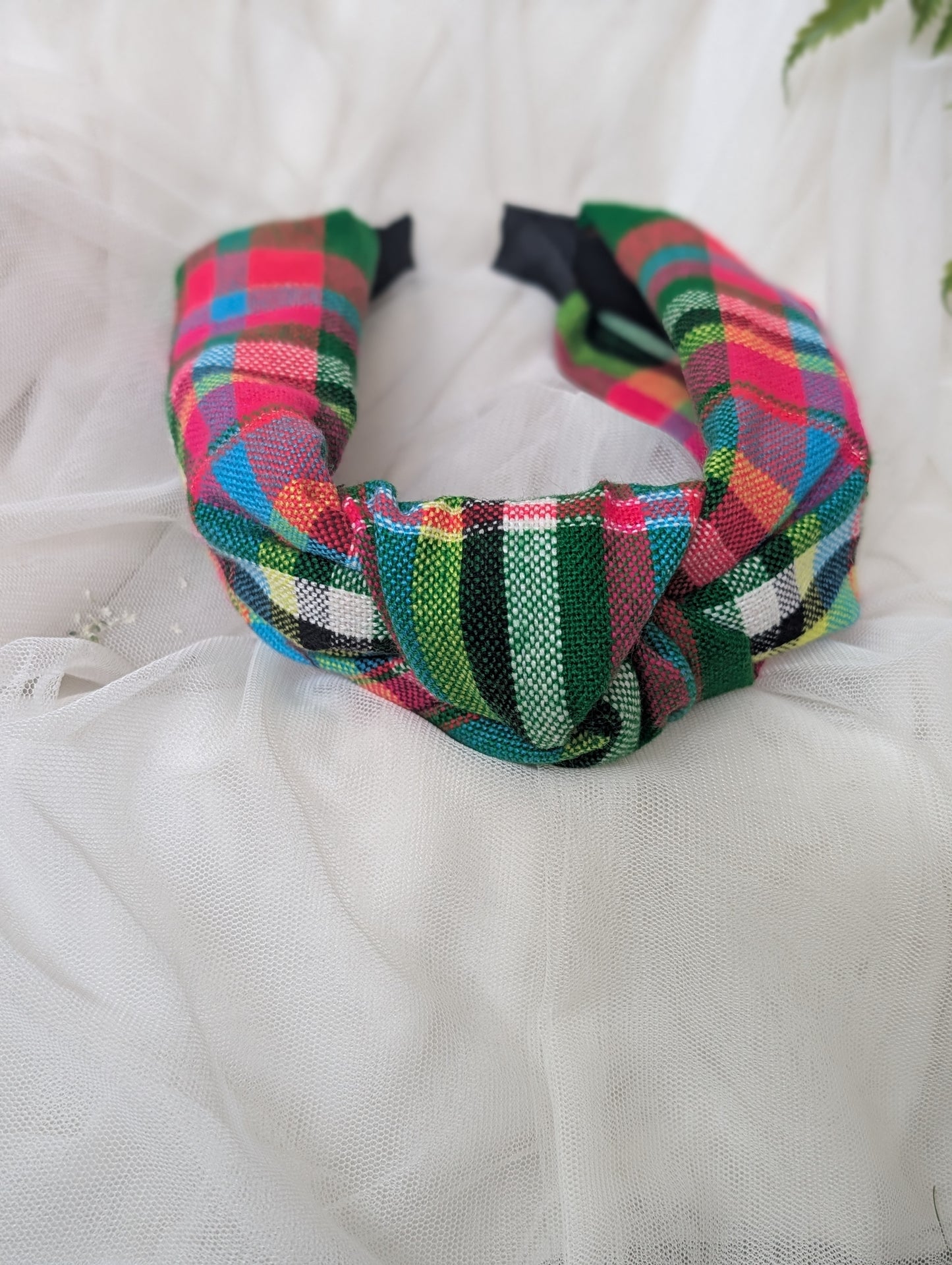 Green Hmong Vietnamese Headband