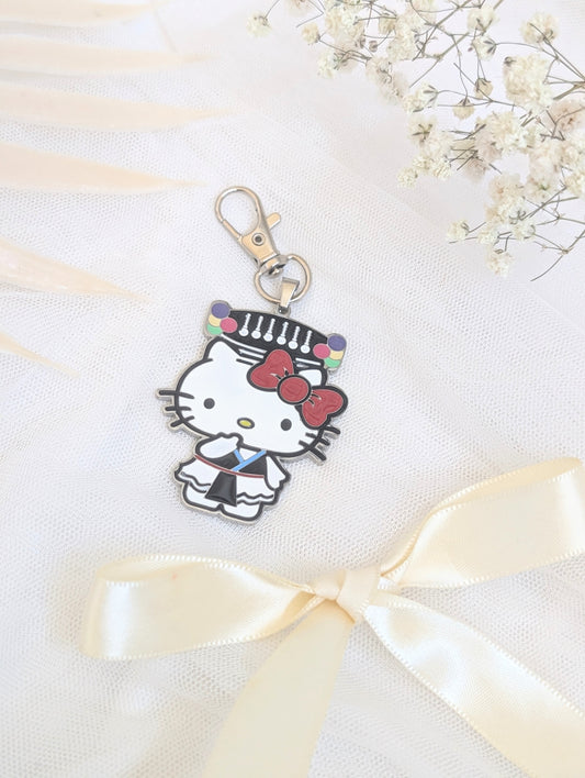 Hello Kitty Hmong Keychain