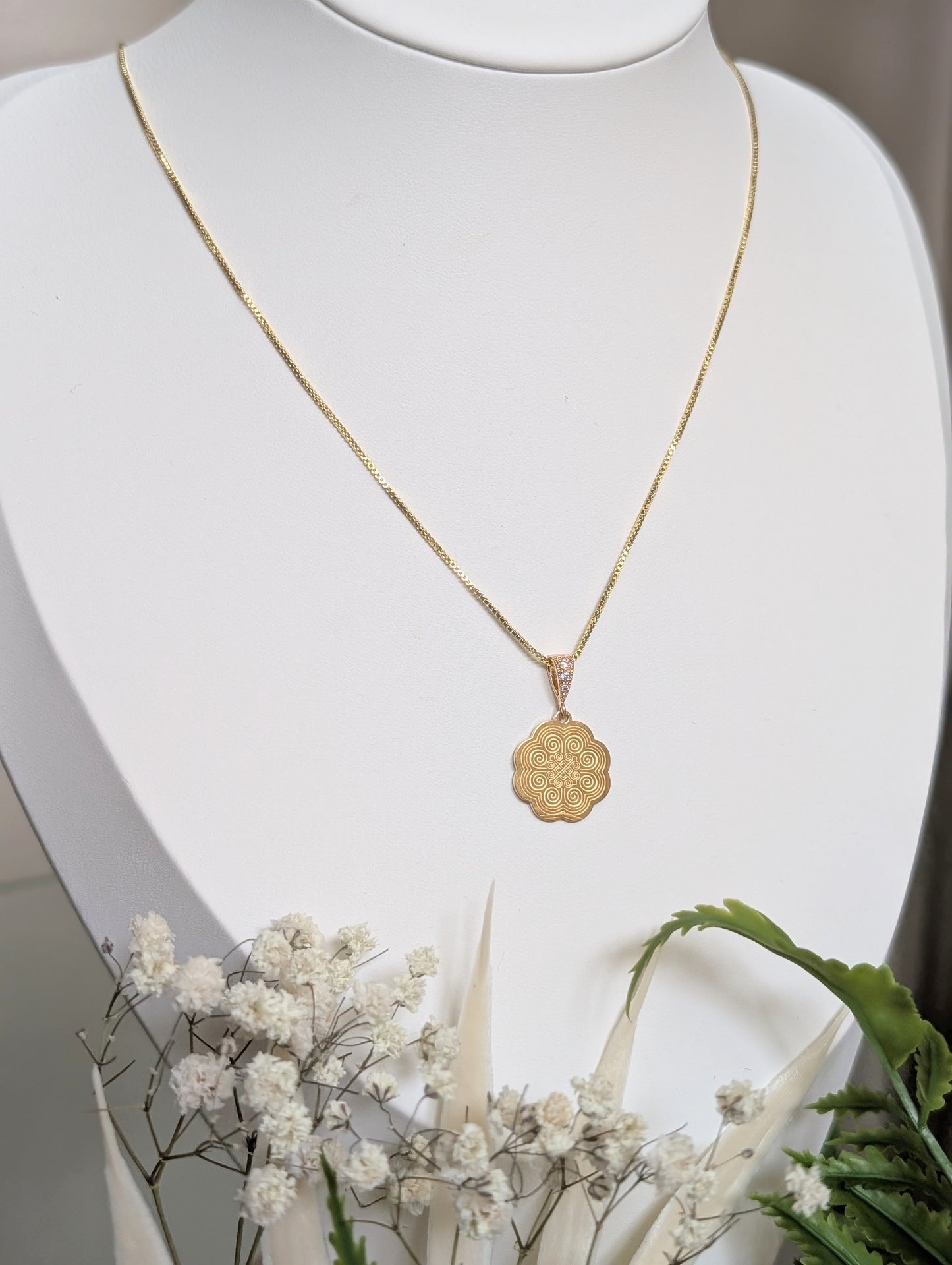 Elephant Footprint Necklace