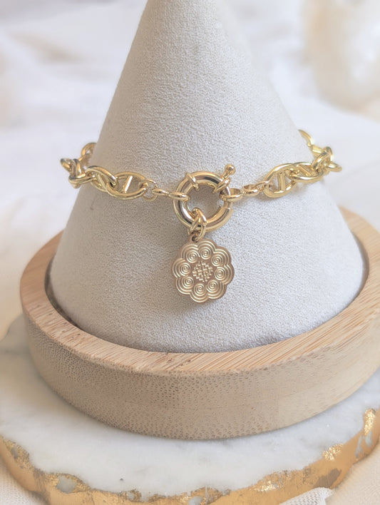 Simple Loop Toggle Bracelet