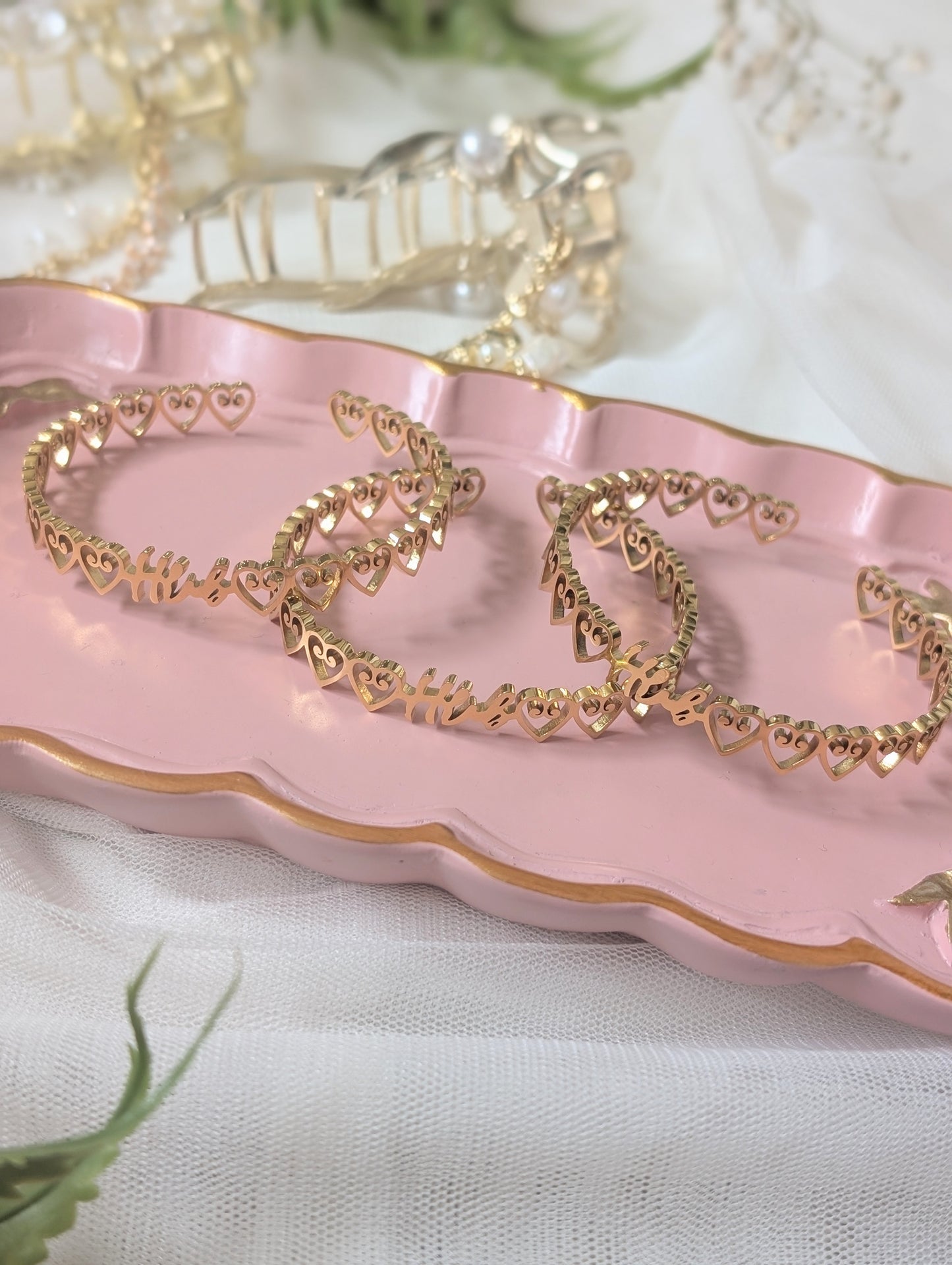 Hlub Love Heart Bangle