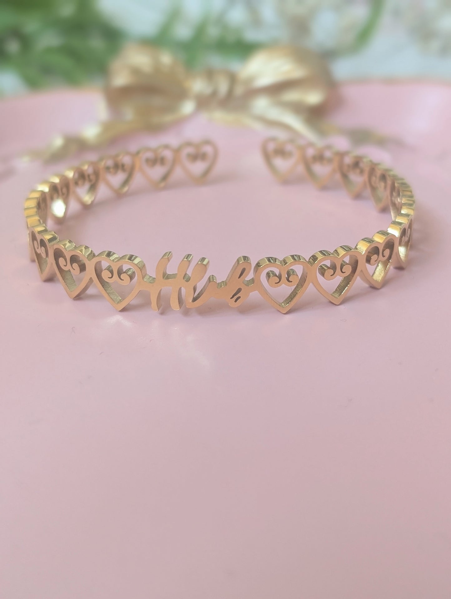 Hlub Love Heart Bangle