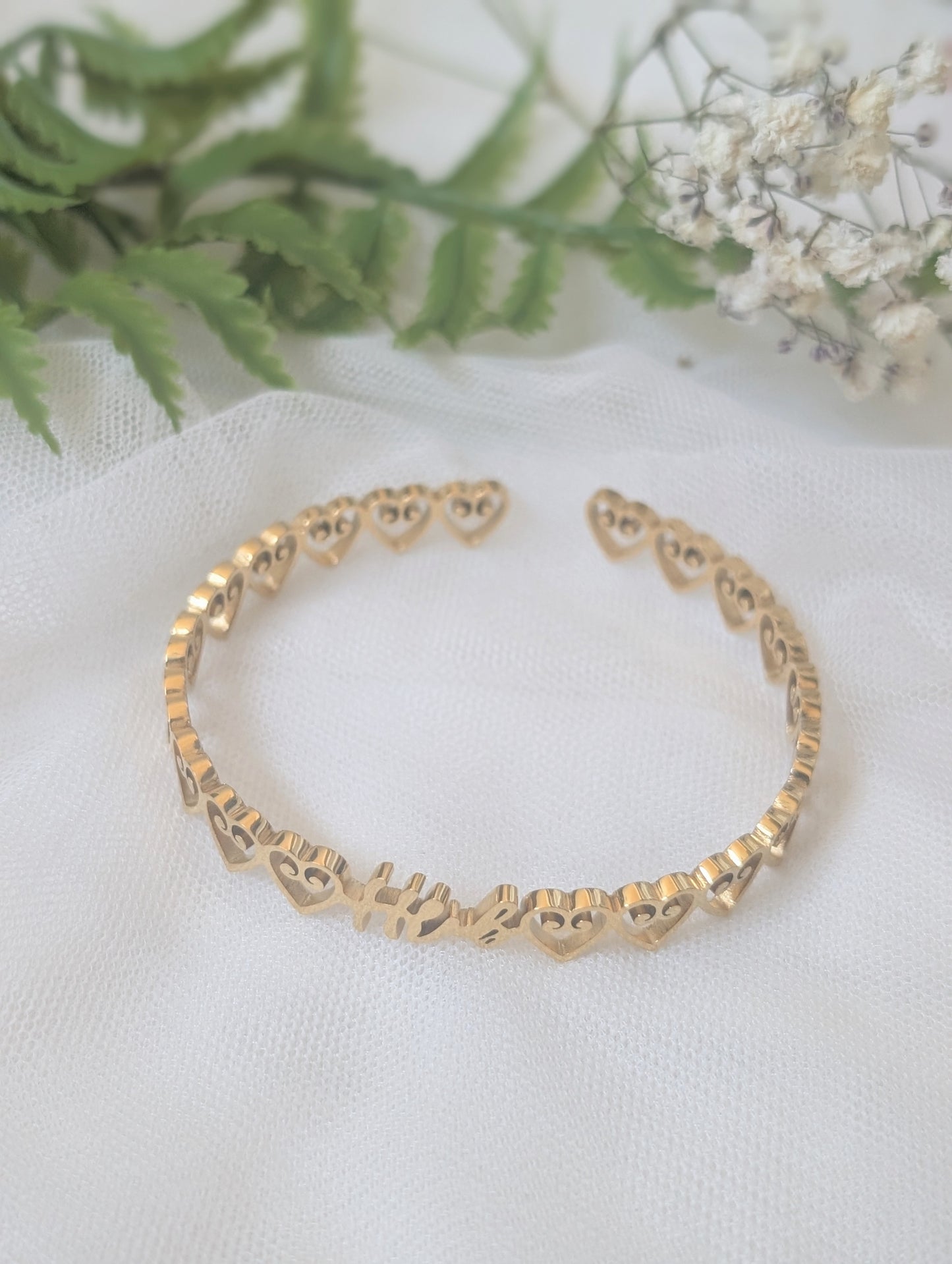 Hlub Love Heart Bangle