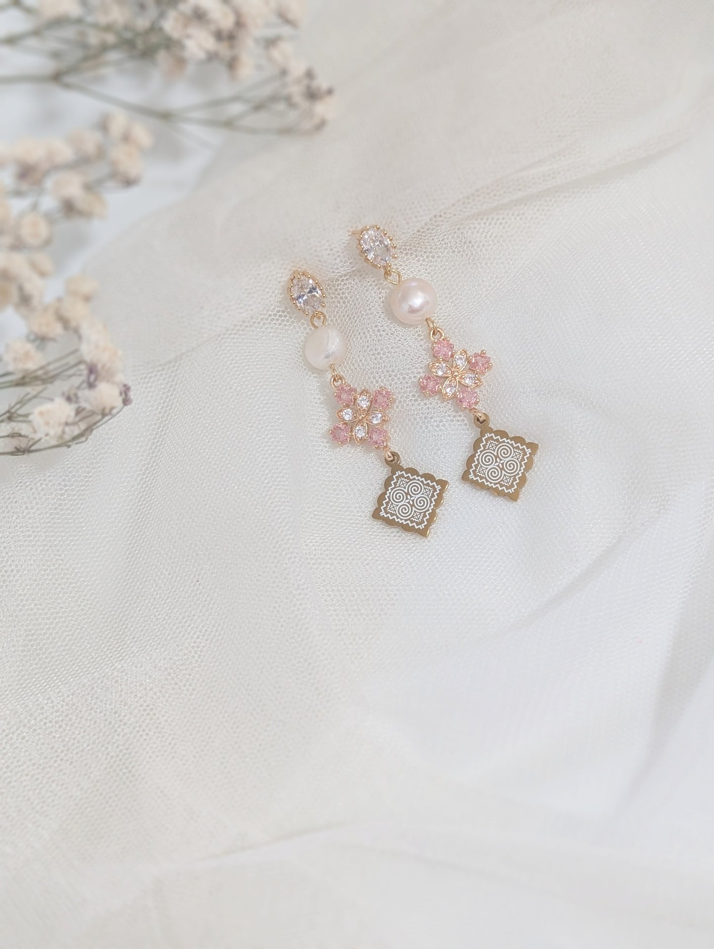 The Enchanted Heart Earrings