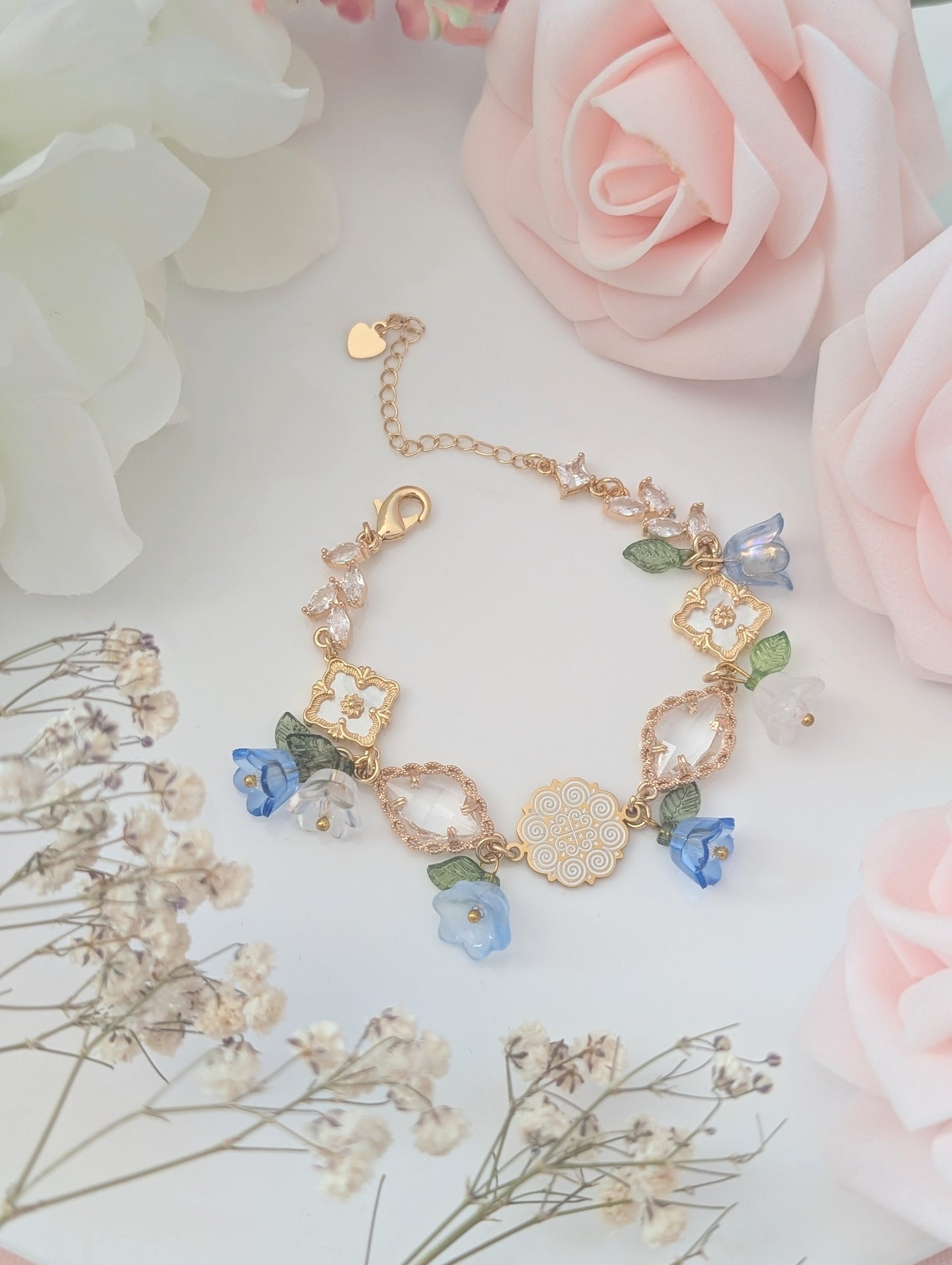 Soft Bloom Floral Bracelet