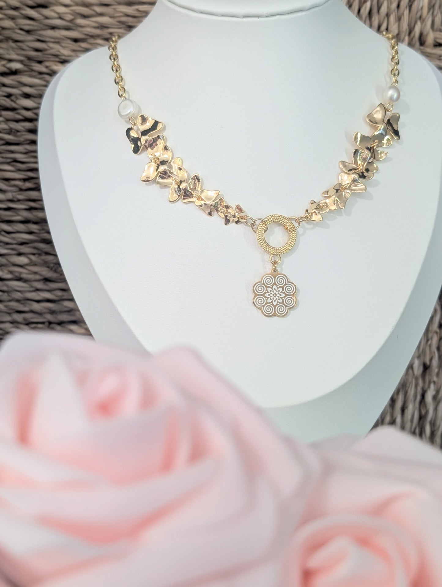 Golden Hour Floral Necklace