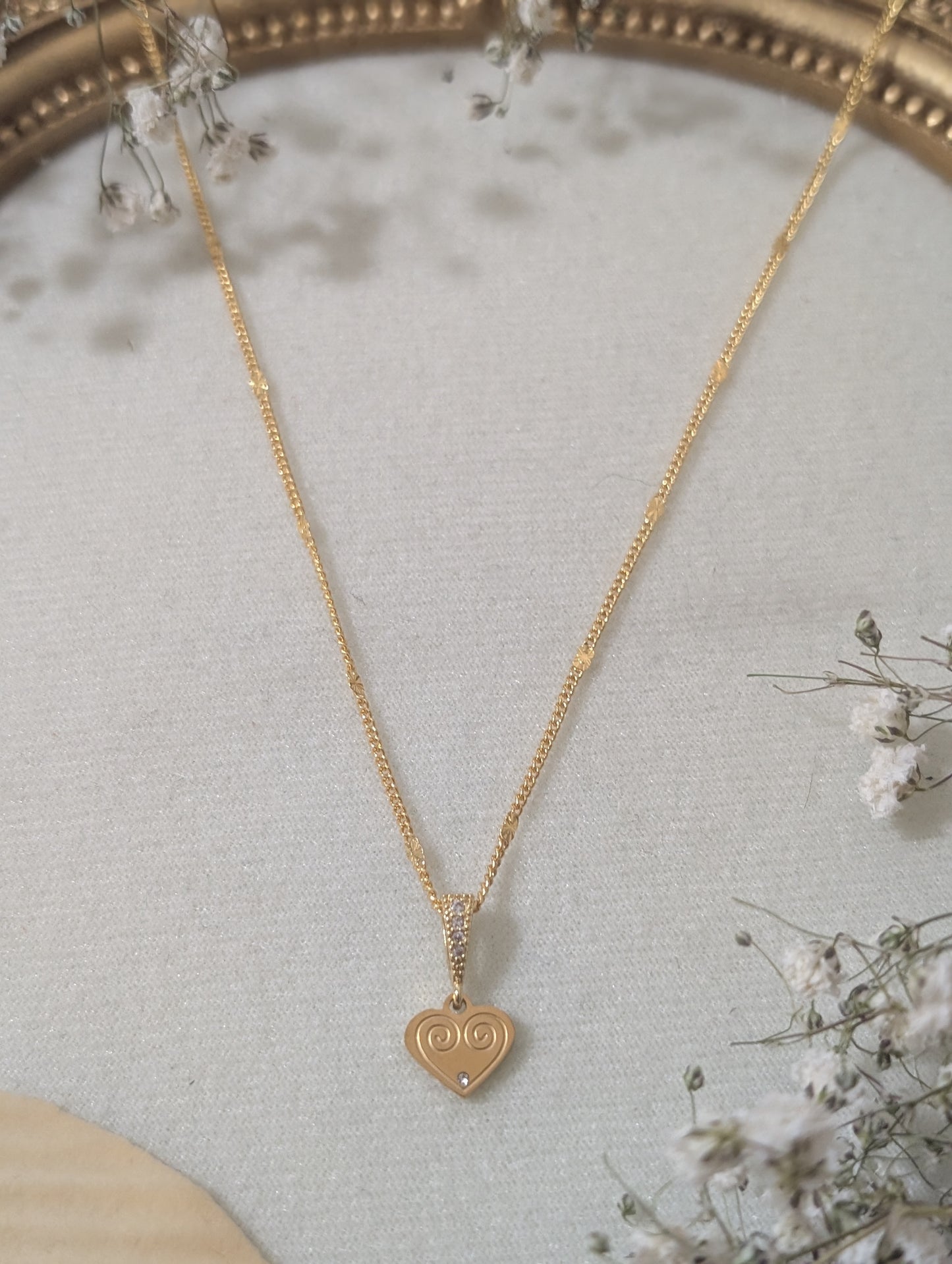 Heart Gem Necklace