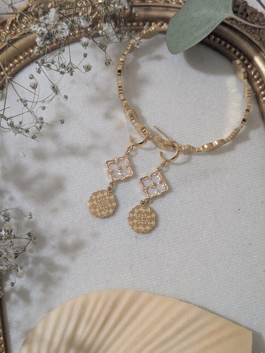 Golden Glow Earrings