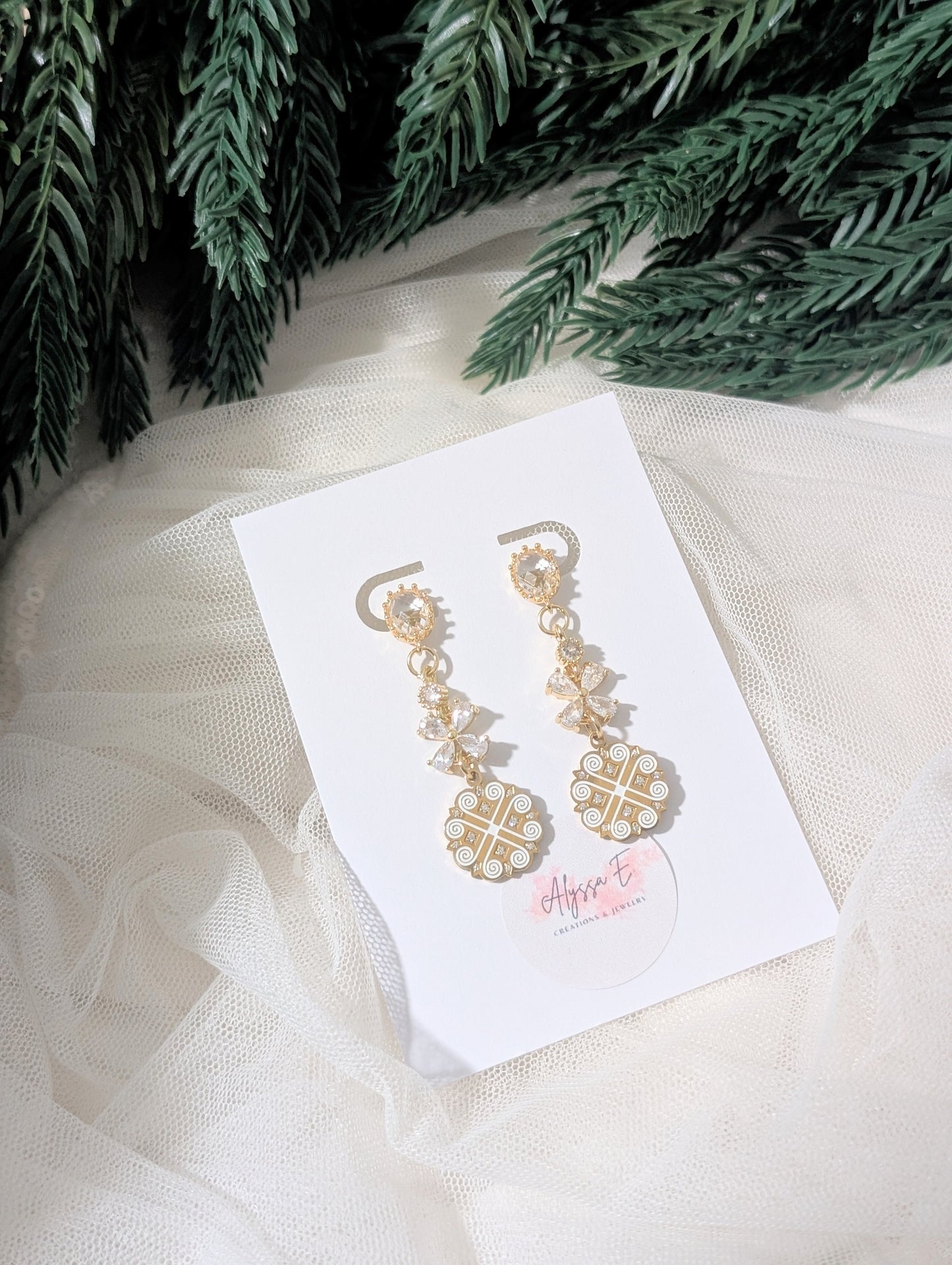 Winter Bloom Earrings