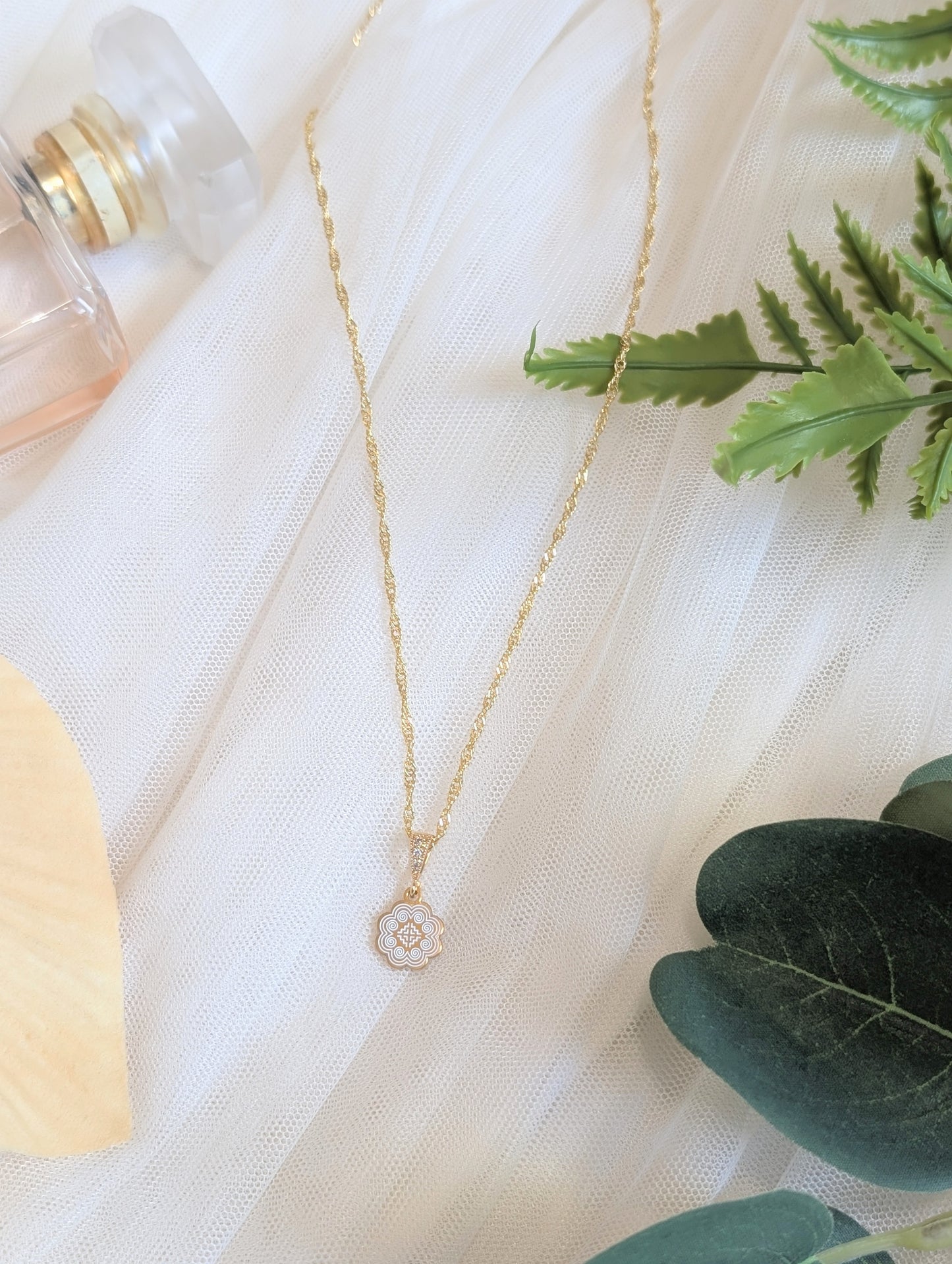 Dainty White Timeless Necklace