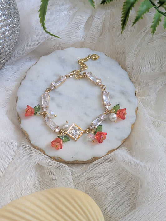 Merry Bright Floral Bracelet